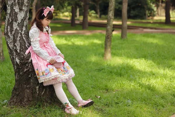 Traurige Lolita — Stockfoto