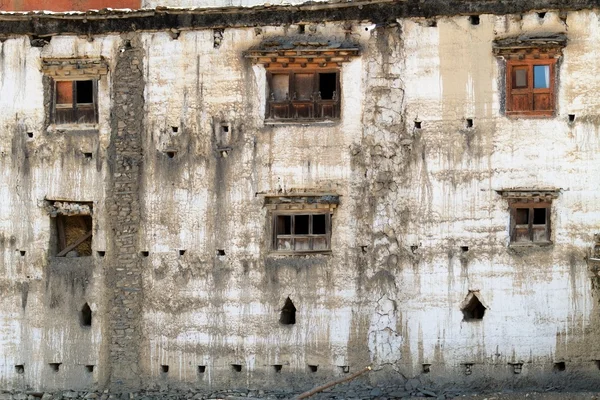 Fachada de casa nepalí — Foto de Stock