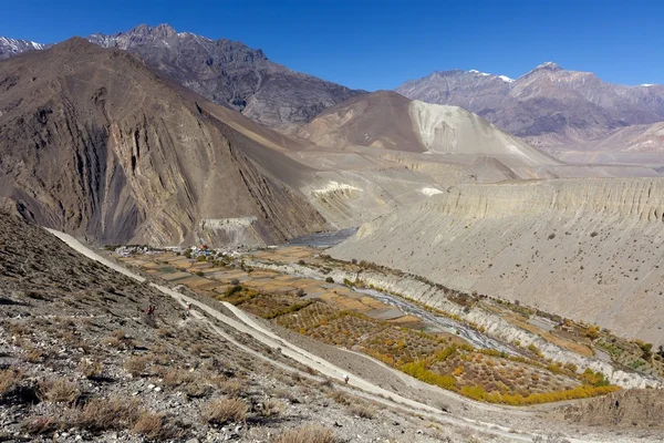 Kagbeni village — Stock Photo, Image