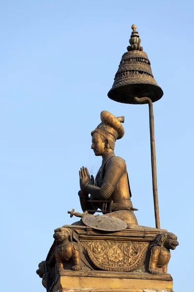 Aziatische bronzen staue — Stockfoto