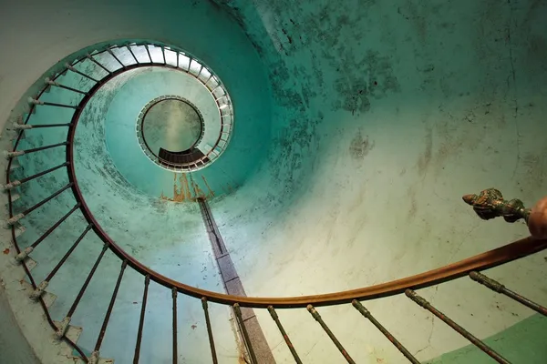 Лестница маяка — стоковое фото
