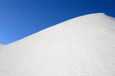 mükemmel kar manzara