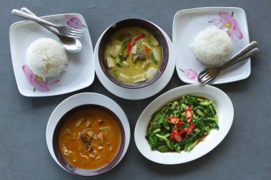 pirinç Tay curry gıda