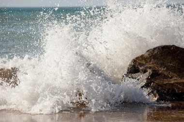 güçlü okyanus dalgası