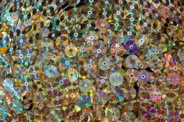 Compact disc background — Stock Photo, Image