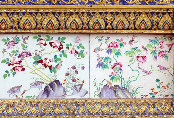 Thai pattern and paintings — Stock Photo, Image