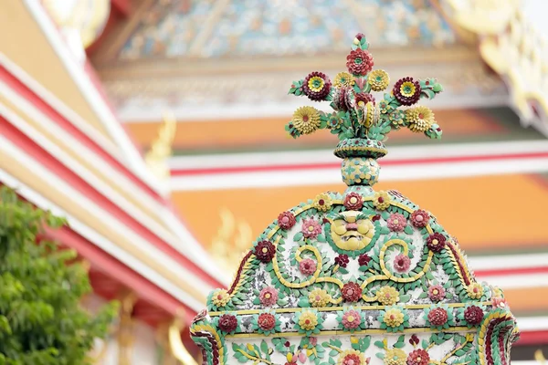 Ornamento de cerâmica templo — Fotografia de Stock