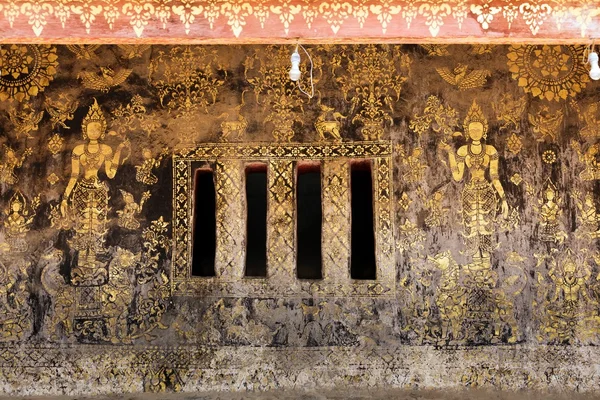 Ancient golden paintings — Stock Photo, Image