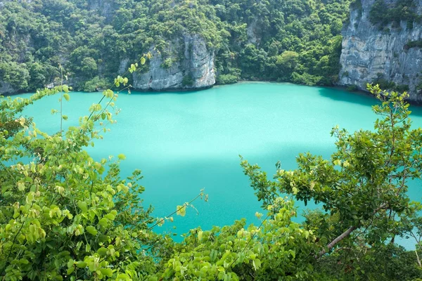 咸水湖 — 图库照片