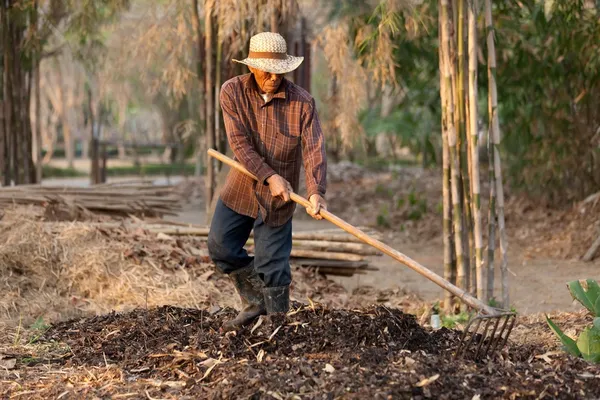 Productor de compost — Foto de Stock