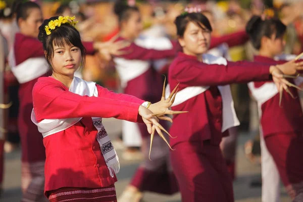 Thai táncos fesztivál — Stock Fotó