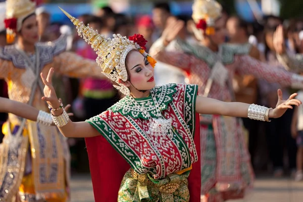 Bailarines tailandeses — Foto de Stock