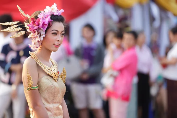 Тайский традиционный фестиваль — стоковое фото