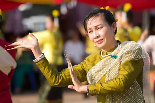 Traditionele Thaise danser — Stockfoto