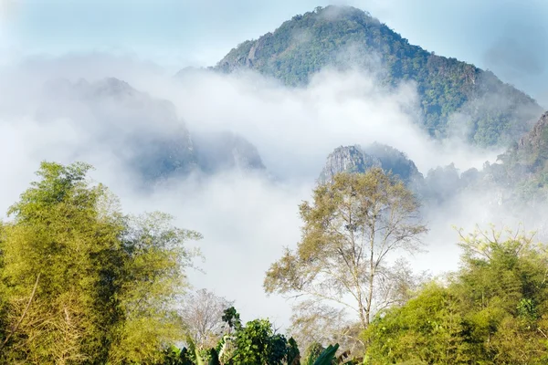 Lao moutain landscape — Stock Photo, Image