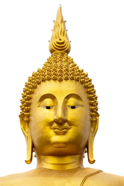 Giant buddha huvud — Stockfoto