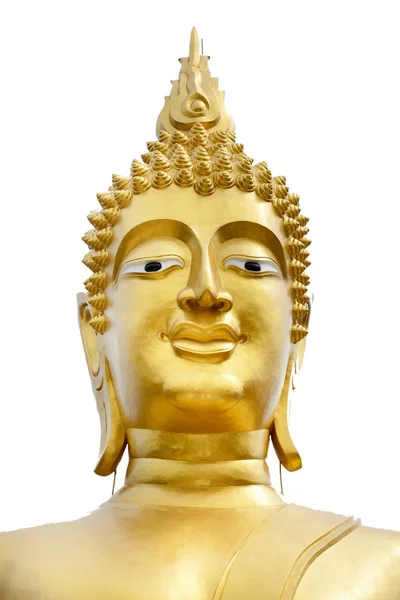 Großer Buddhakopf — Stockfoto