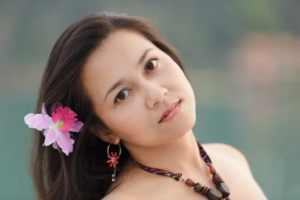 Thailändisches Frauenporträt — Stockfoto