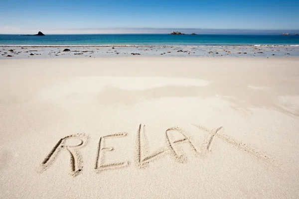 Spiaggia relax — Foto Stock