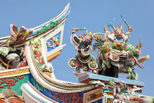 中国の寺院彫刻 — ストック写真