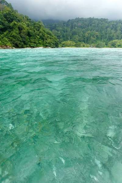 Mar tropical selvagem — Fotografia de Stock