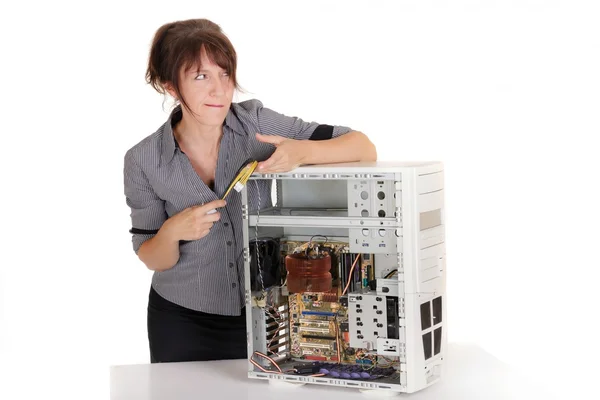 Computer problem — Stock Photo, Image