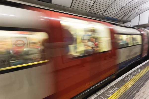 London subway motion — Stock Photo, Image