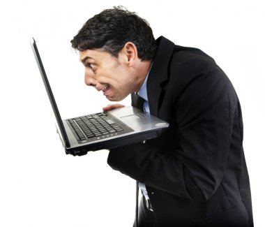 suçlu adam onun PC yetişkinlere yönelik içerik, bakan