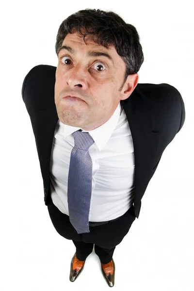 Businessman with a bad attitude — Stock Photo, Image