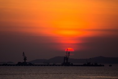 tropik gün batımı