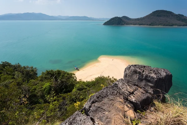 Tailândia praia selvagem — Fotografia de Stock