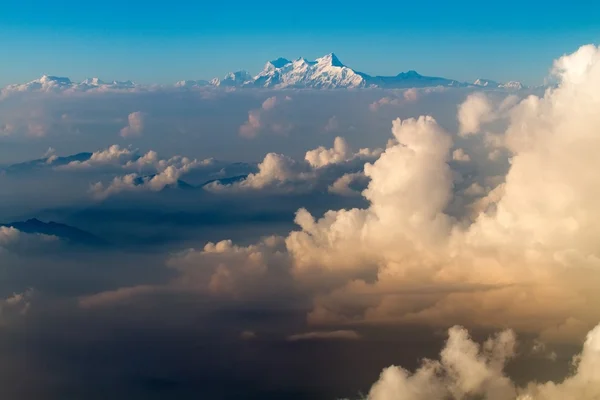 Everest  mount view from plane — Stock Photo, Image