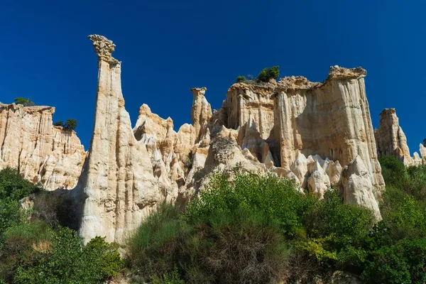 Geologisk Organbildning Ille Sur Tet Södra Frankrike — Stockfoto