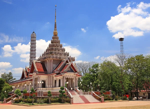 Thajské crematory nebo pohřební hranici — Stock fotografie