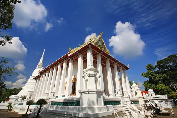 Wat Chalerm Prakiat em Nonthaburi, Tailândia — Fotografia de Stock