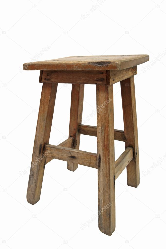 Old Chinese wooden chair