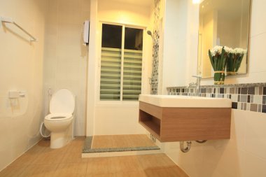 lüks tarzı modern banyo