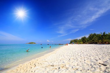 koh lipe beyaz kum plaj
