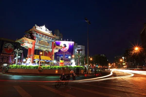 Čína město gateway arch v Bangkoku — Stock fotografie