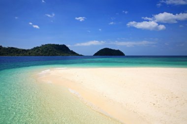 yaz plaj ve kristal deniz lipe yakınındaki sumbeam karşı