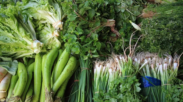 Vegetables in Thai market — Stock Photo, Image