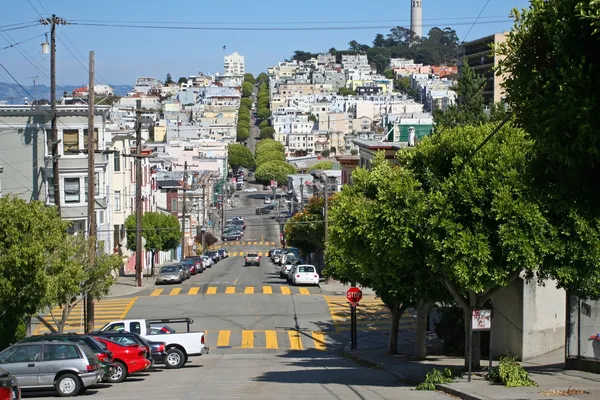 San Francisco street view — Stock Photo, Image