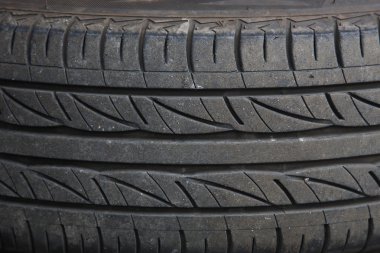 Araba lastik doku kullanılan