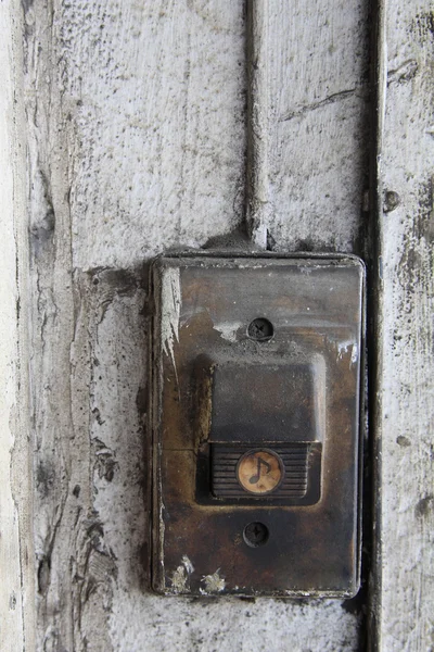Old entry bell or buzzer — Stock Photo, Image