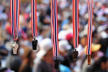ıslık ile Tayland bayrağı lanyard Satılık asılı