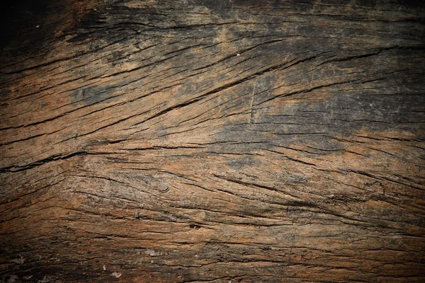 Grungy cracked wooden board — Stock Photo, Image