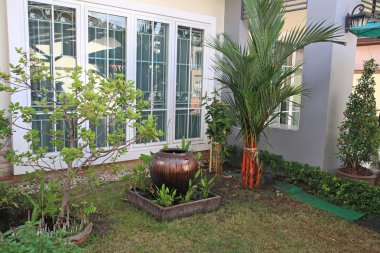 Ev Bahçe dekore kavanoz Çeşme