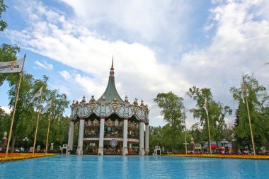 Columbia carousel, chicago lunaparkta