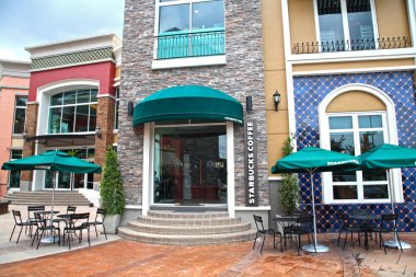 Starbucks kahve yürüyüş kaset-nawamin alışveriş merkezinde