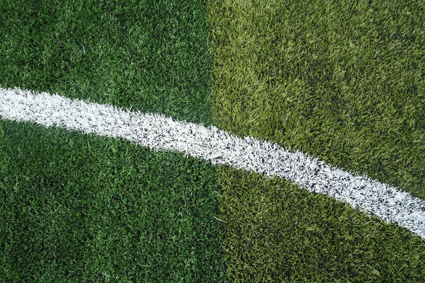 Fußballplatz Gras — Stockfoto